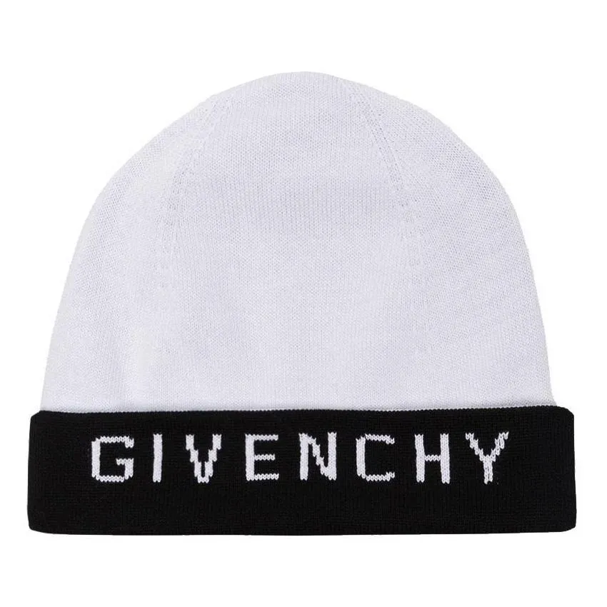Givenchy Black & White Reversible Beanie