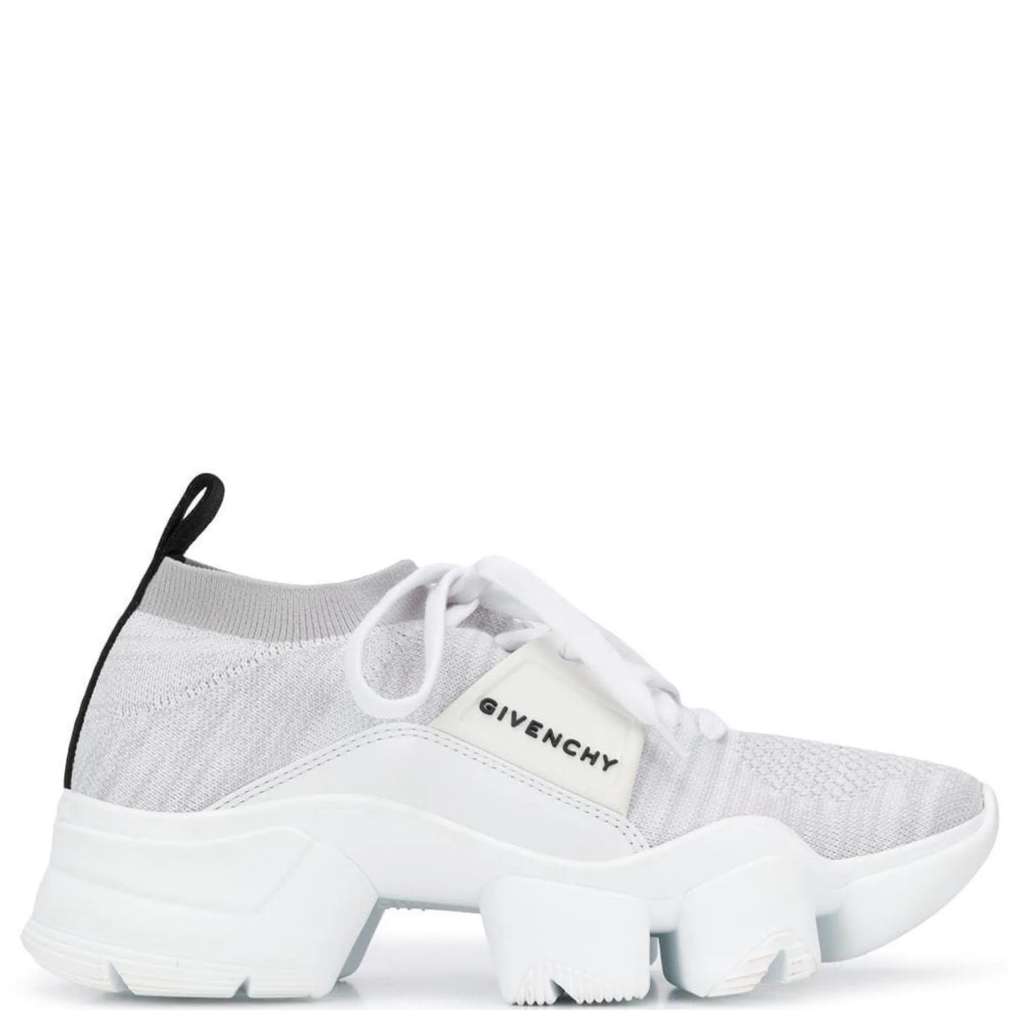 Givenchy White & Grey Sock Sneakers