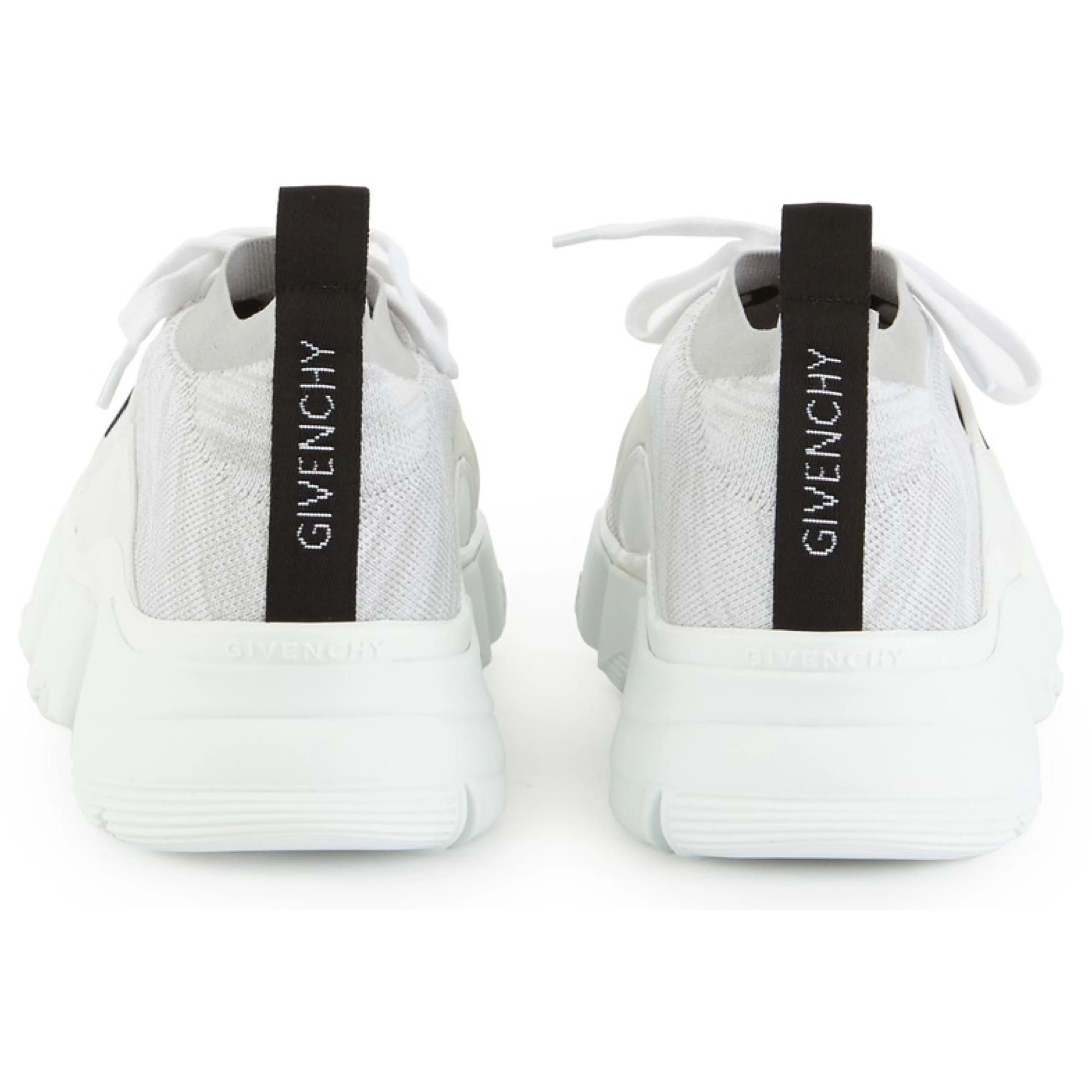 Givenchy White & Grey Sock Sneakers