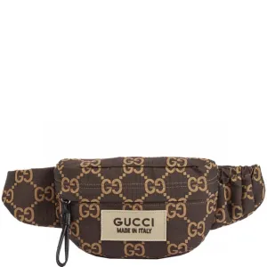 Gucci Logo Ripstop Crossbody Bag