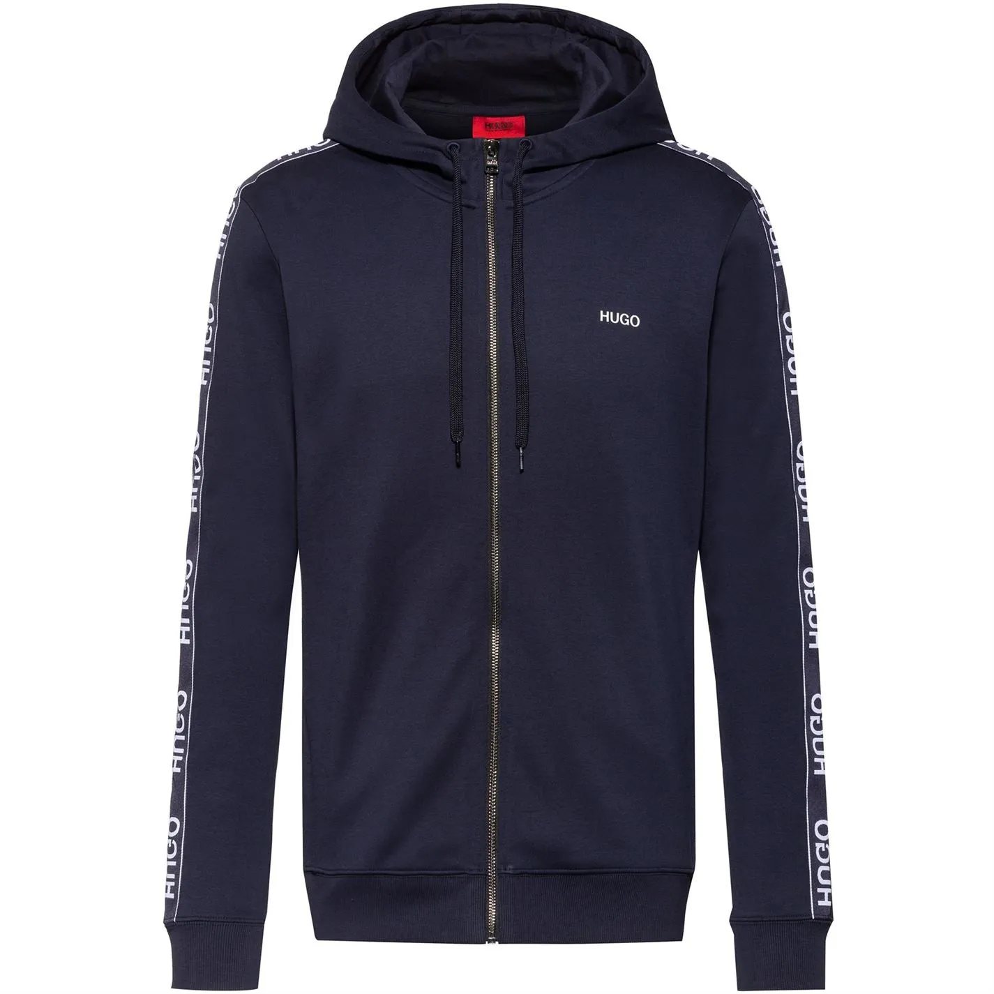Hugo Boss Navy Logo Hoodie