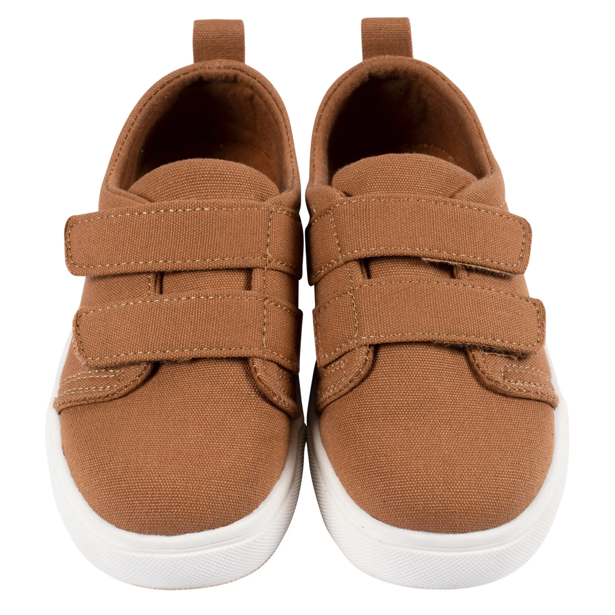 Infant & Toddler Boys Washed Rust Twill Strap Sneaker Gerber Childrenswea