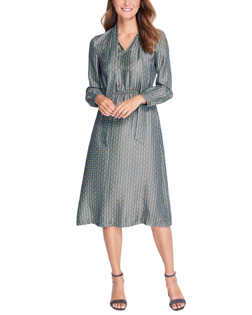 J.McLaughlin Sereno Alley Darden Silk-Blend Dress