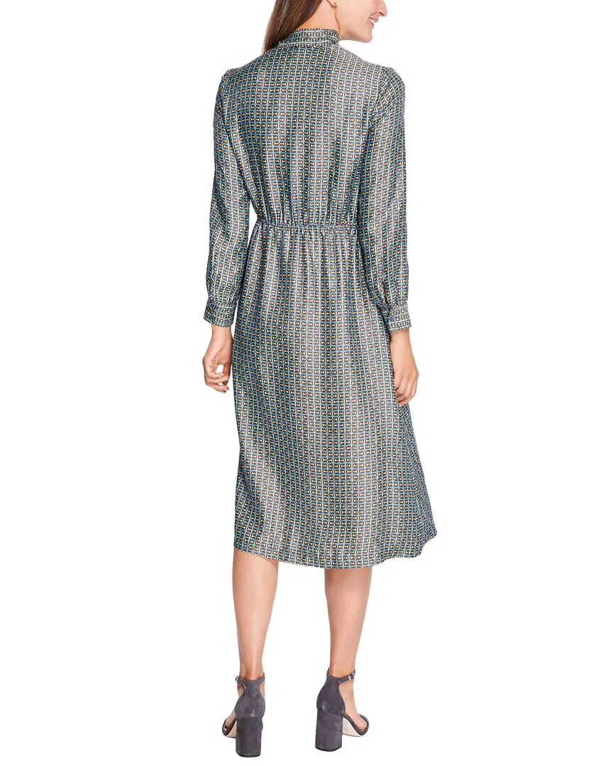 J.McLaughlin Sereno Alley Darden Silk-Blend Dress