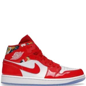 Jordan Mid Barcelona Sweater Red Patent