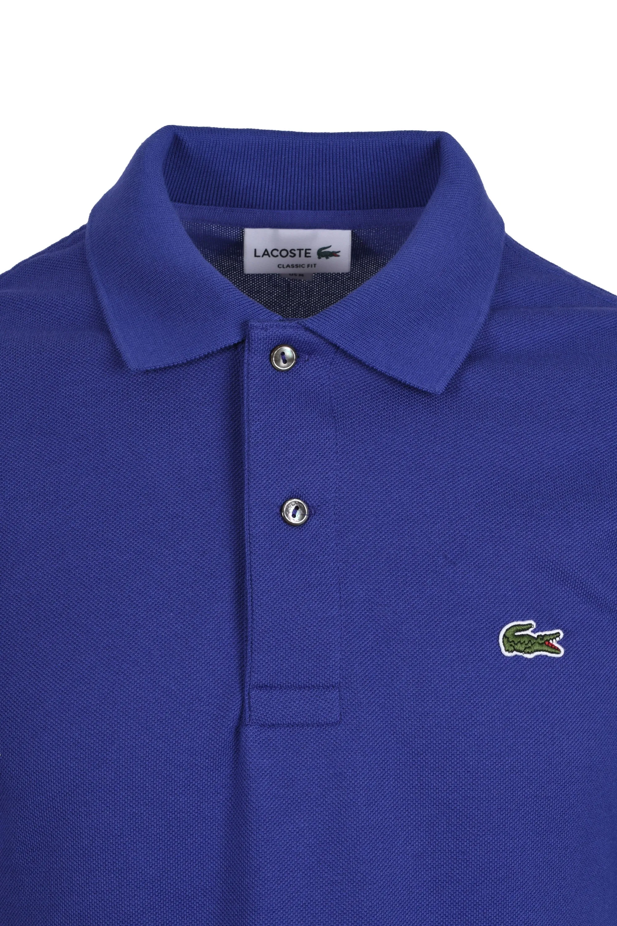 Lacoste L.12.12 Pique Cotton Polo Blue