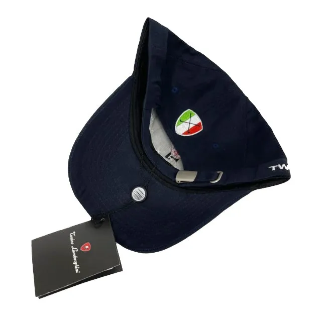 Lamborghini Navy Embroidered Golf Cap