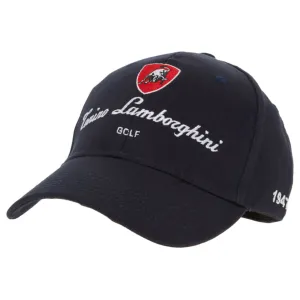 Lamborghini Navy Embroidered Golf Cap