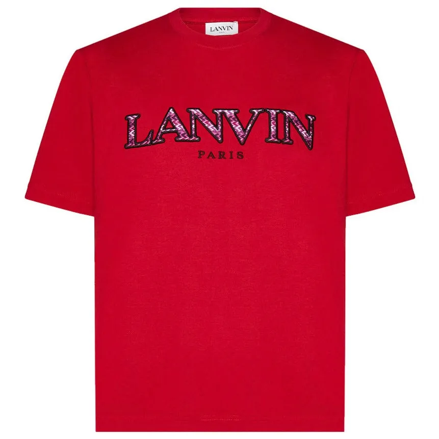 Lanvin Curb Logo T-Shirt