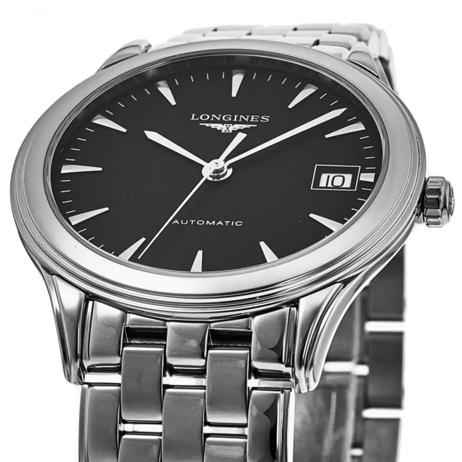 Longines Flagship Automatic Black Dial Steel Unisex Watch