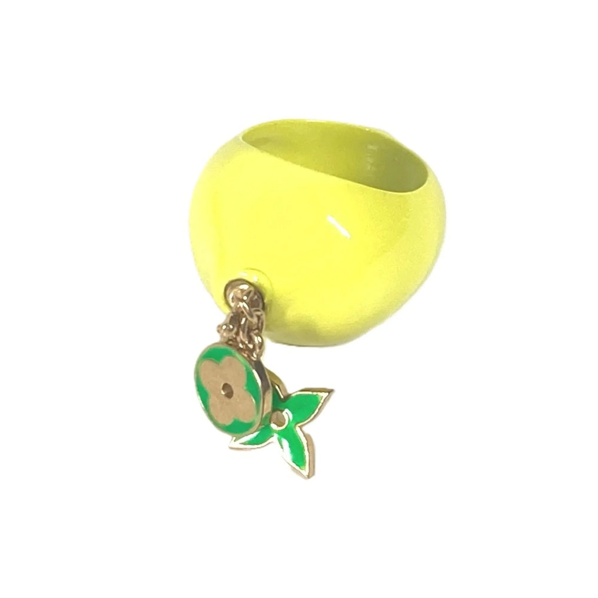 Louis Vuitton Enamel Band Ring (Pre-Owned)