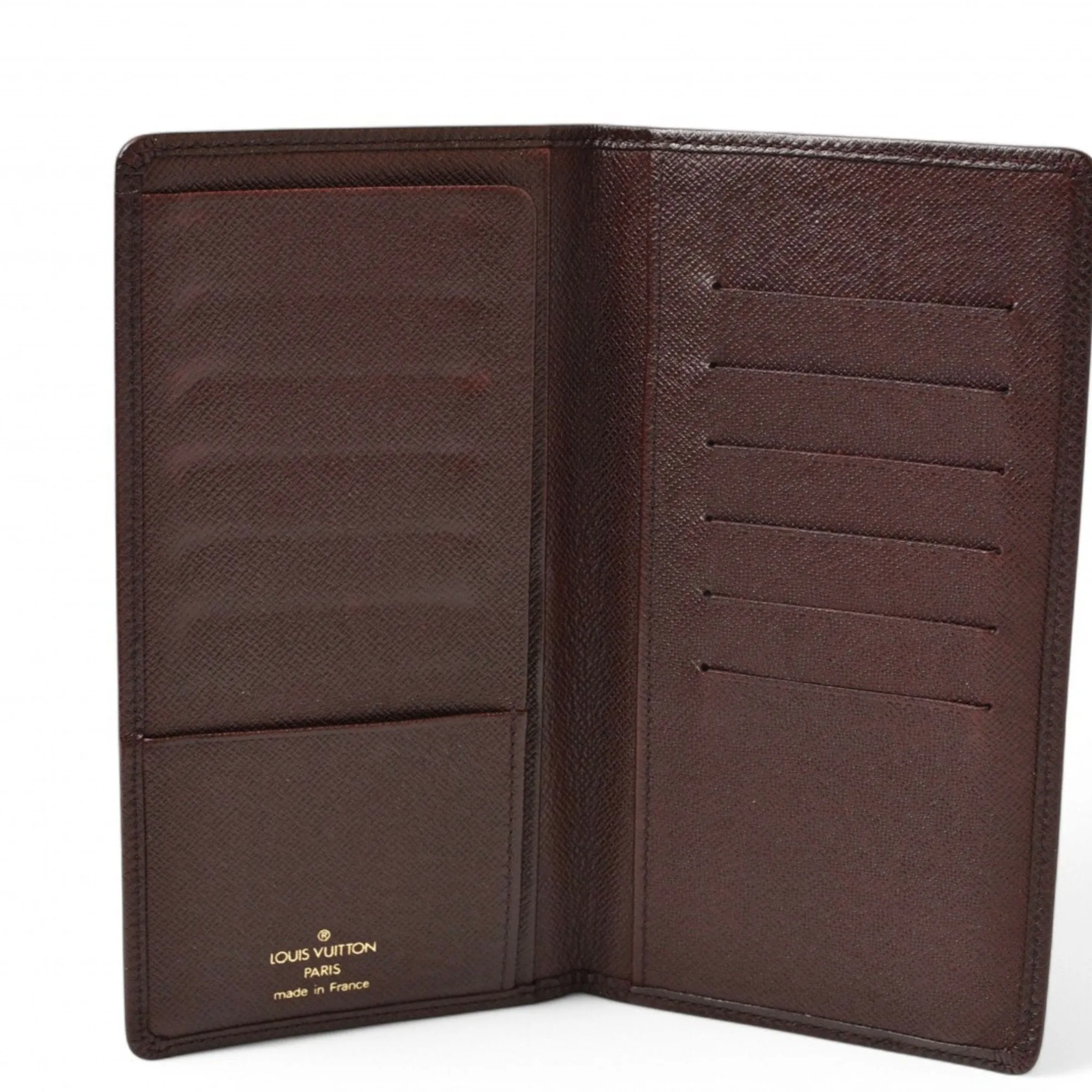 Louis Vuitton Leather Long Bill Wallet (Bi-Fold) (Pre-Owned)
