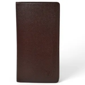 Louis Vuitton Leather Long Bill Wallet (Bi-Fold) (Pre-Owned)