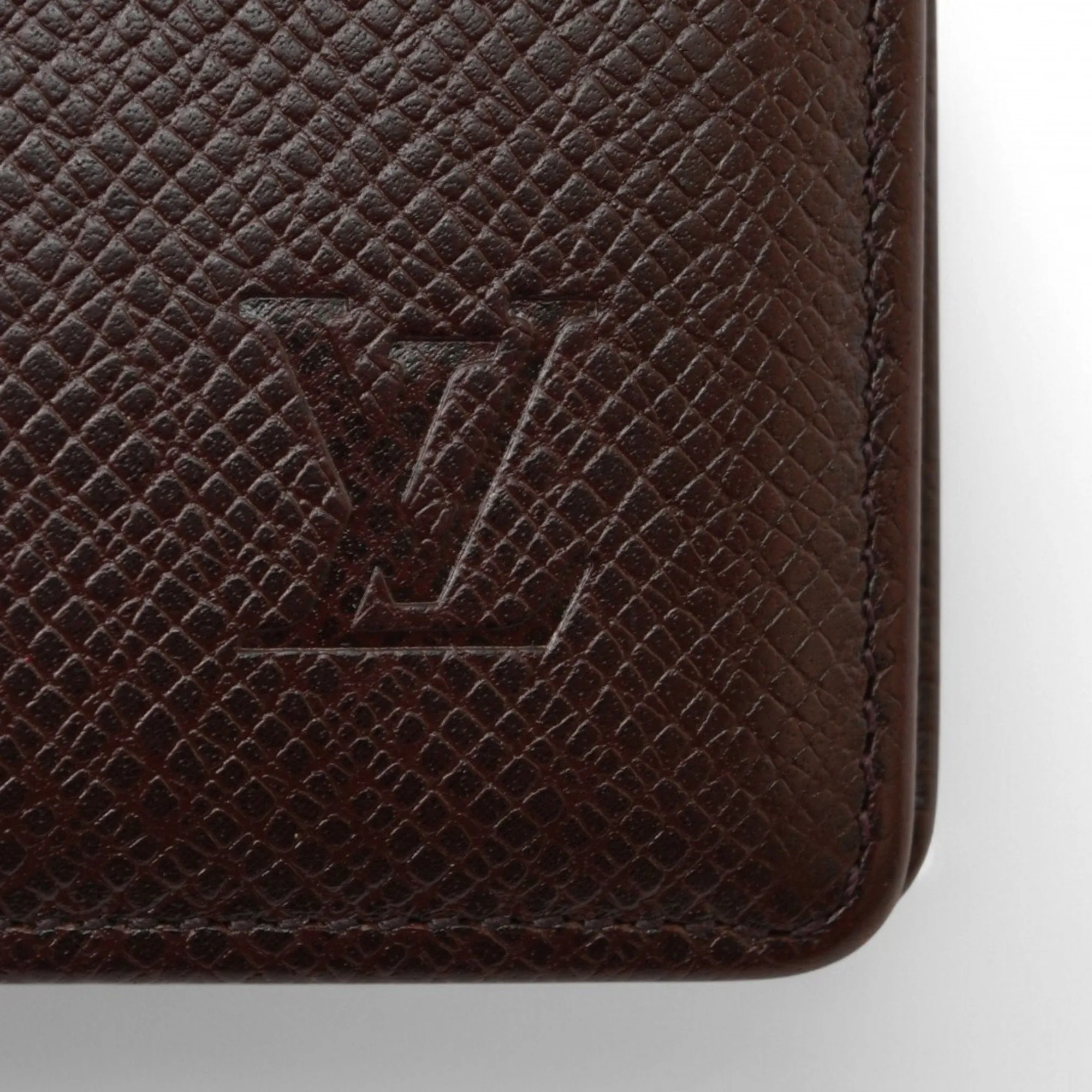 Louis Vuitton Leather Long Bill Wallet (Bi-Fold) (Pre-Owned)