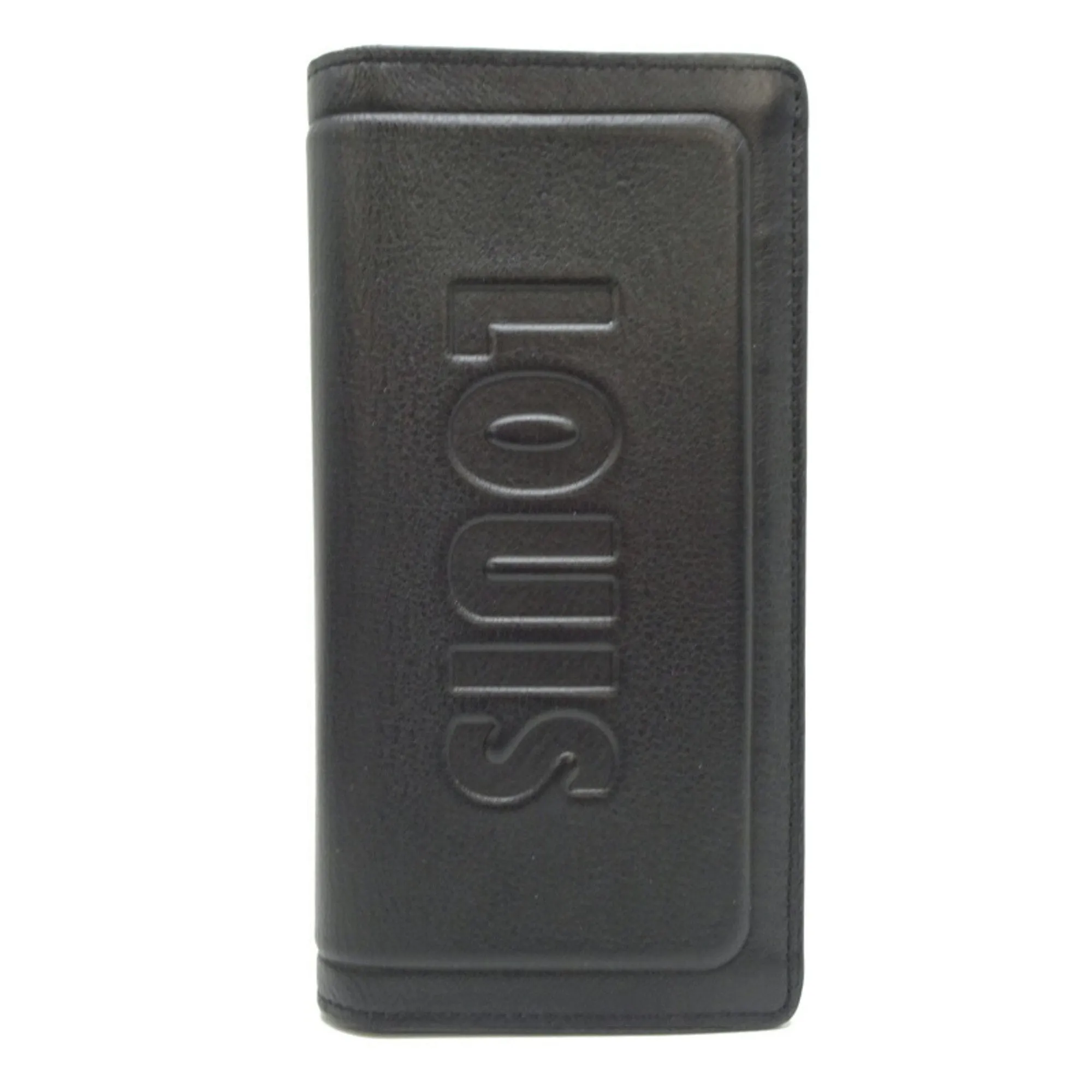 Louis Vuitton Noir Long Wallet (Bi-Fold) (Pre-Owned)