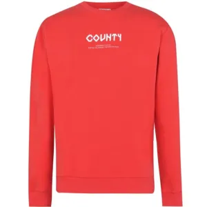 Marcelo Burlon Red Logo Sweatshirt