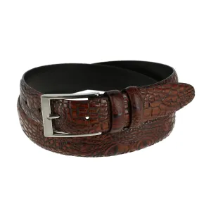Men's Hornback Croc Print Belt