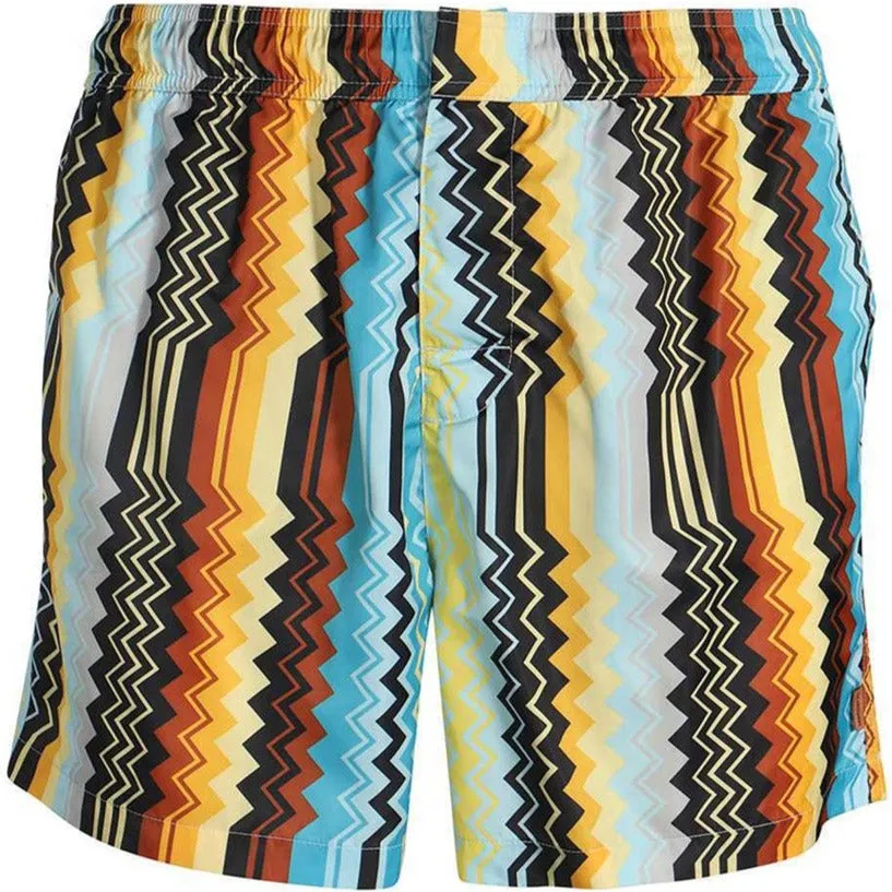 Missoni Logo Print Swimshorts