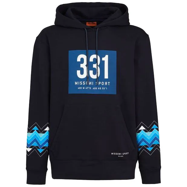 Missoni Sport Navy Hoodie