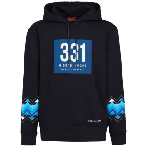 Missoni Sport Navy Hoodie