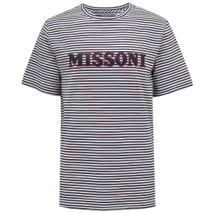 Missoni Stripe Logo T-Shirt