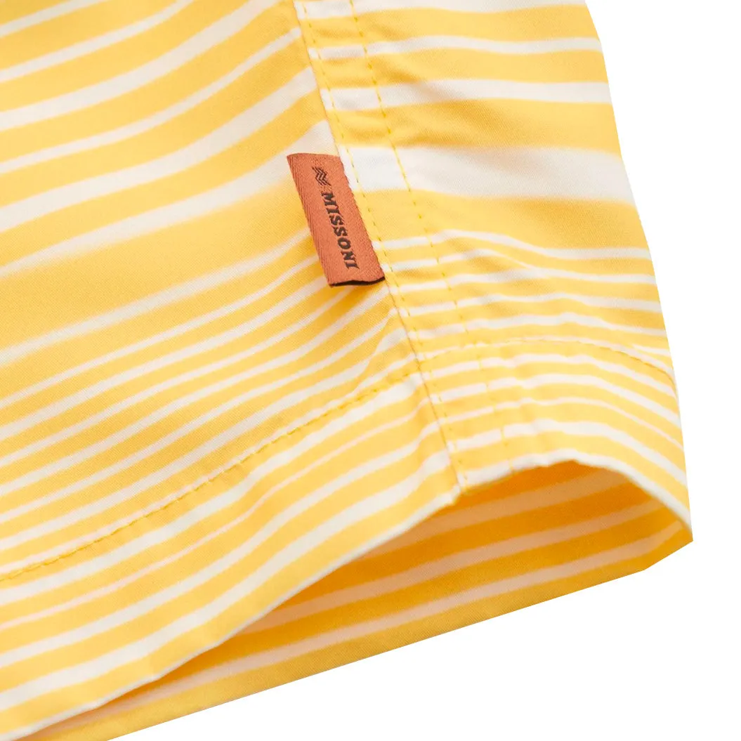 Missoni Yellow Classic Print Swimshorts