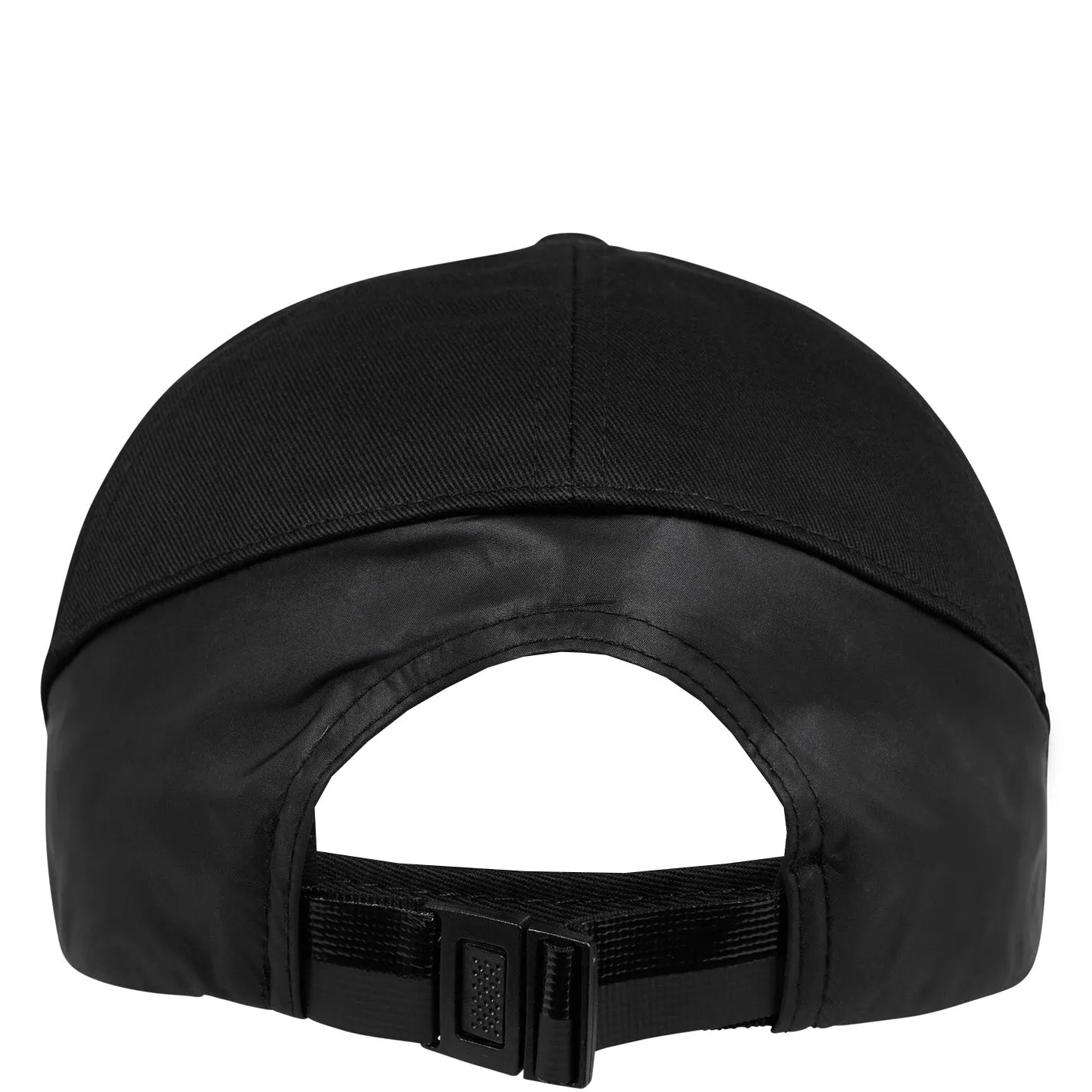 Moncler Black Tonal Logo Cap