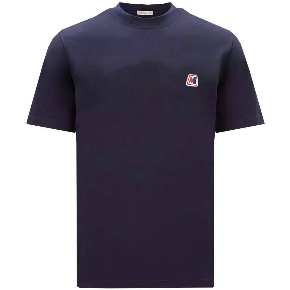 Moncler Navy Logo T-Shirt