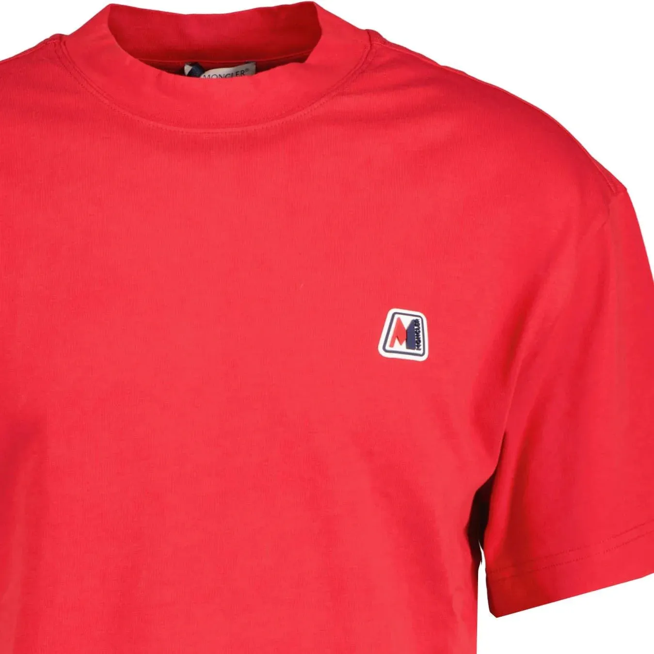Moncler Red Logo T-Shirt