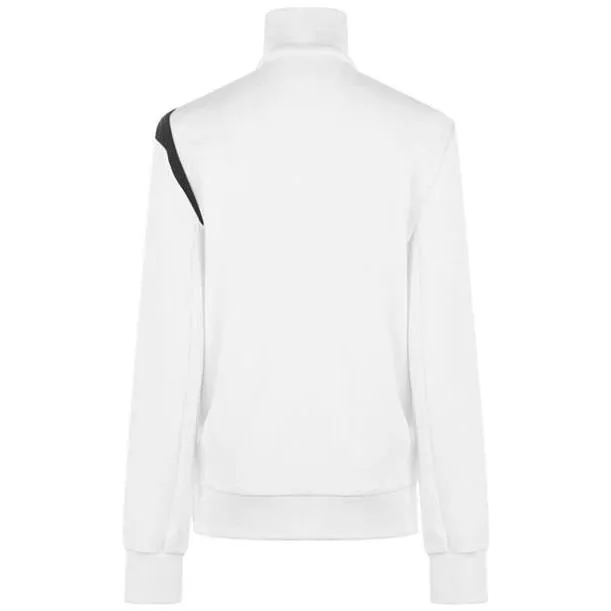 Moncler White Zip Up Sweatshirt