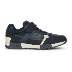 Navy Gray Alfier Low Cut Shoes
