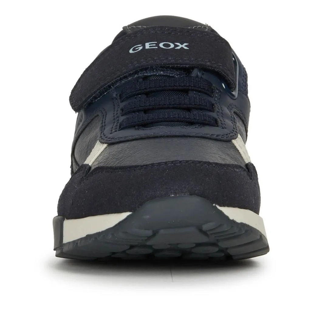 Navy Gray Alfier Low Cut Shoes