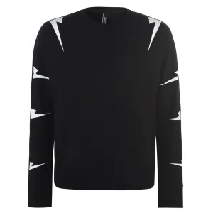 Neil Barrett Black Tiger Bolt Sweatshirt