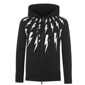 Neil Barrett Bolt Logo Hoodie
