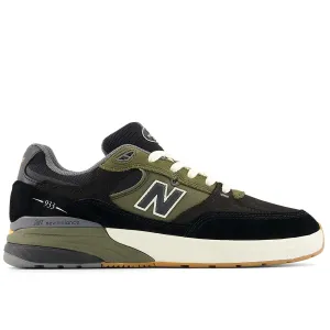 New Balance - Andrew Reynolds 933 Shoes Black/Dark Olive