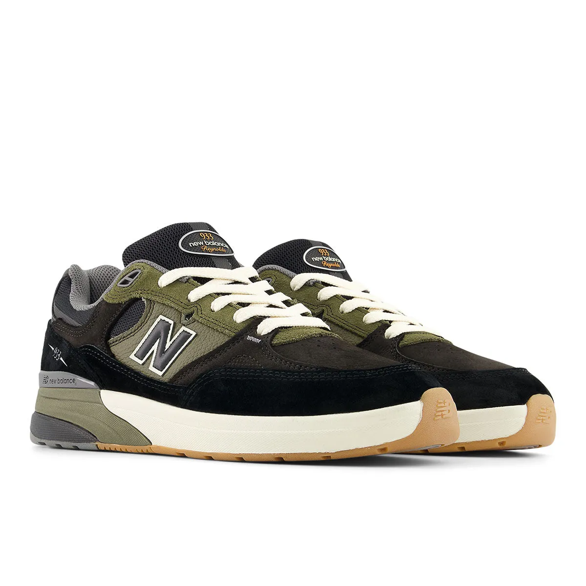 New Balance - Andrew Reynolds 933 Shoes Black/Dark Olive