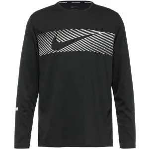 Nike Black Flash Long Sleeve Miler