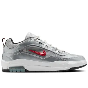 Nike SB - Ishod Air Max Shoes Metallic Silver/Red