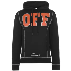 Off-White Black Logo Hoodie