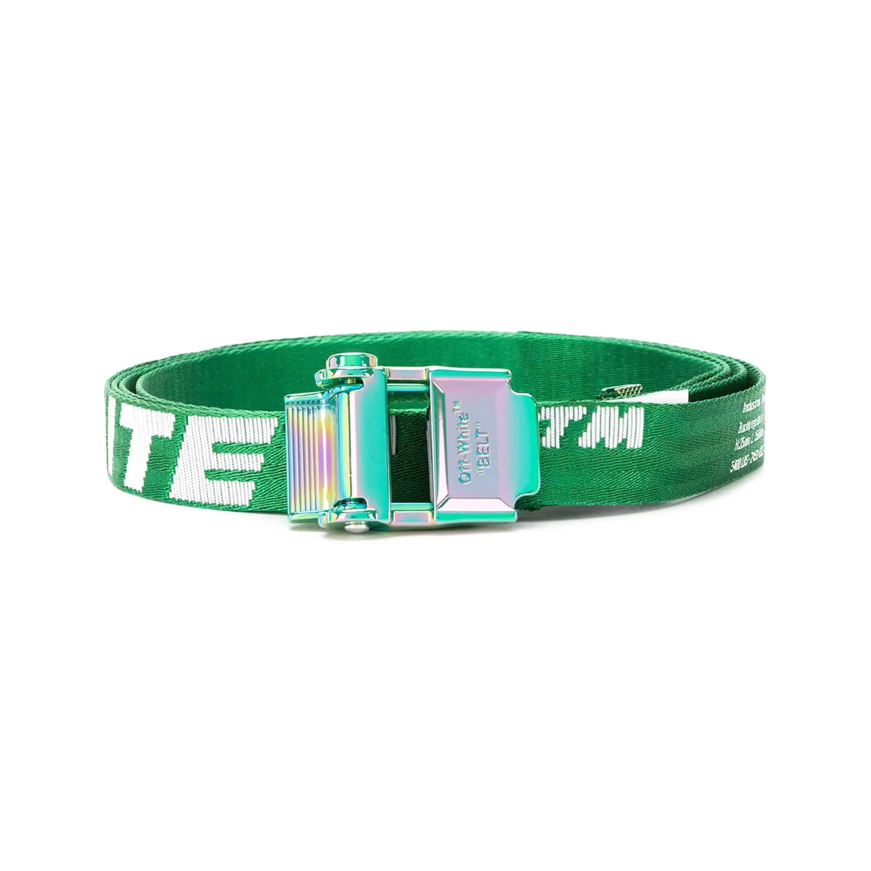 Off-White Green Industrial Belt
