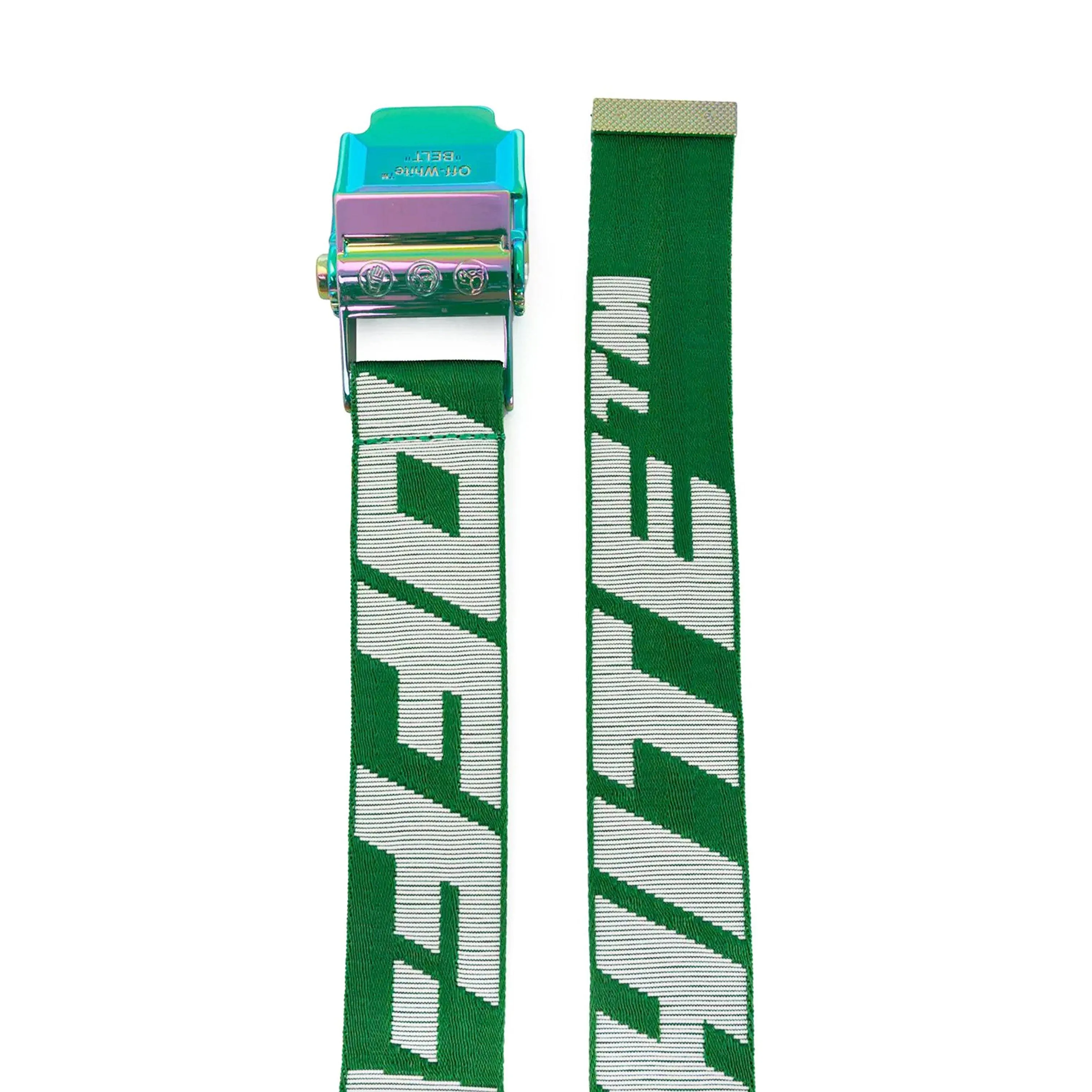 Off-White Green Industrial Belt