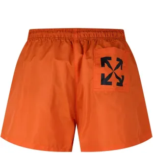 Off-White Single Arrow Swimshorts