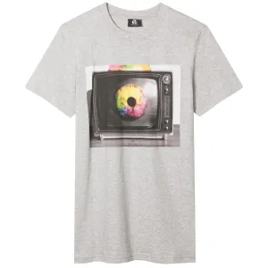 Paul Smith Grey Slim Fit Logo T-Shirt