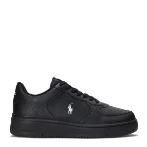 Polo Ralph Lauren Masters Court Leather Trainer Black / White