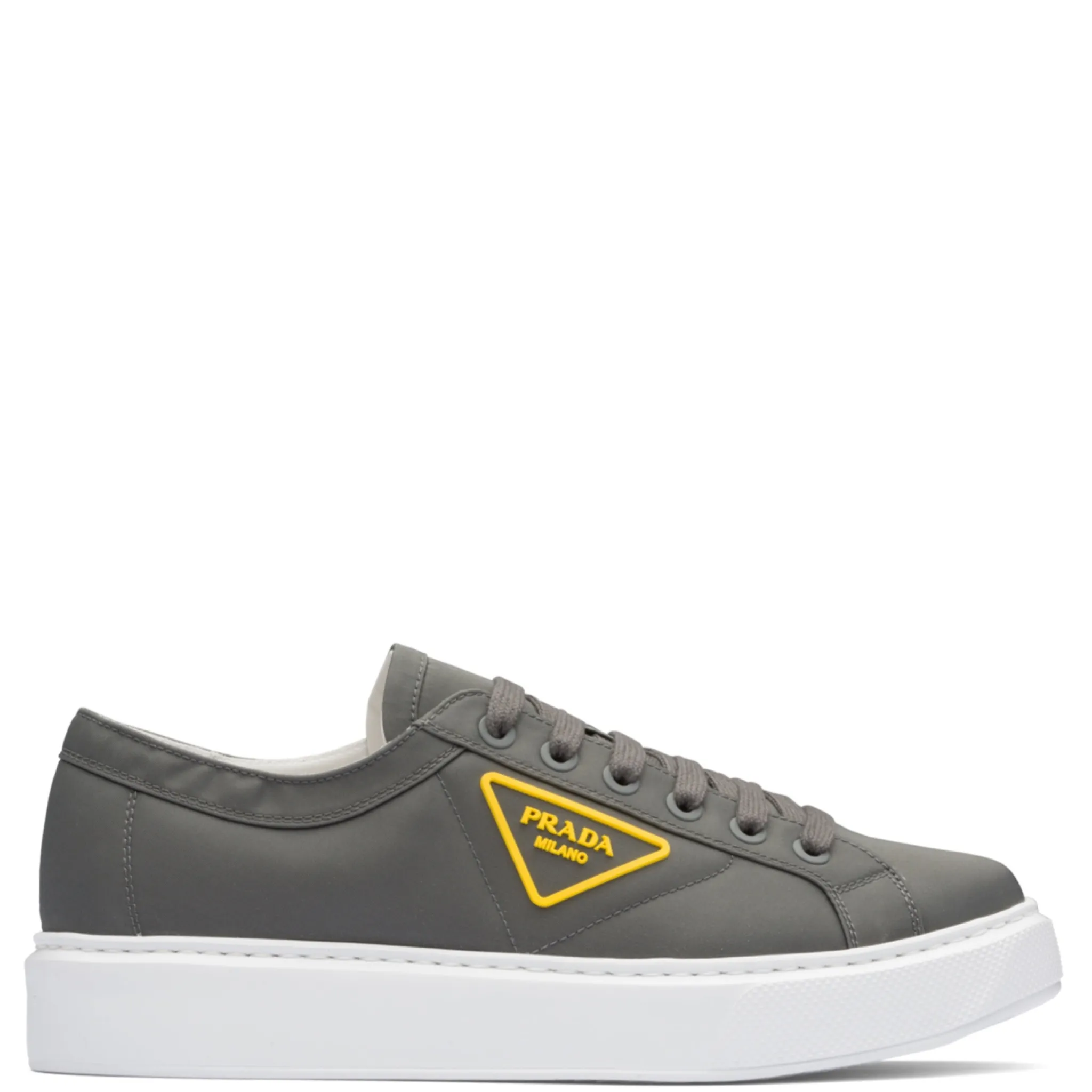 Prada Oversized Grey Nylon Sneaker