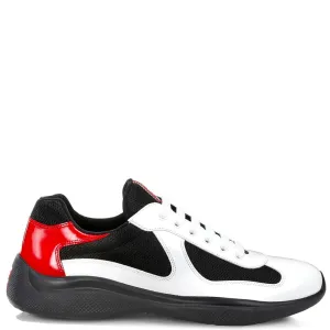 Prada White Patent Americas Cup