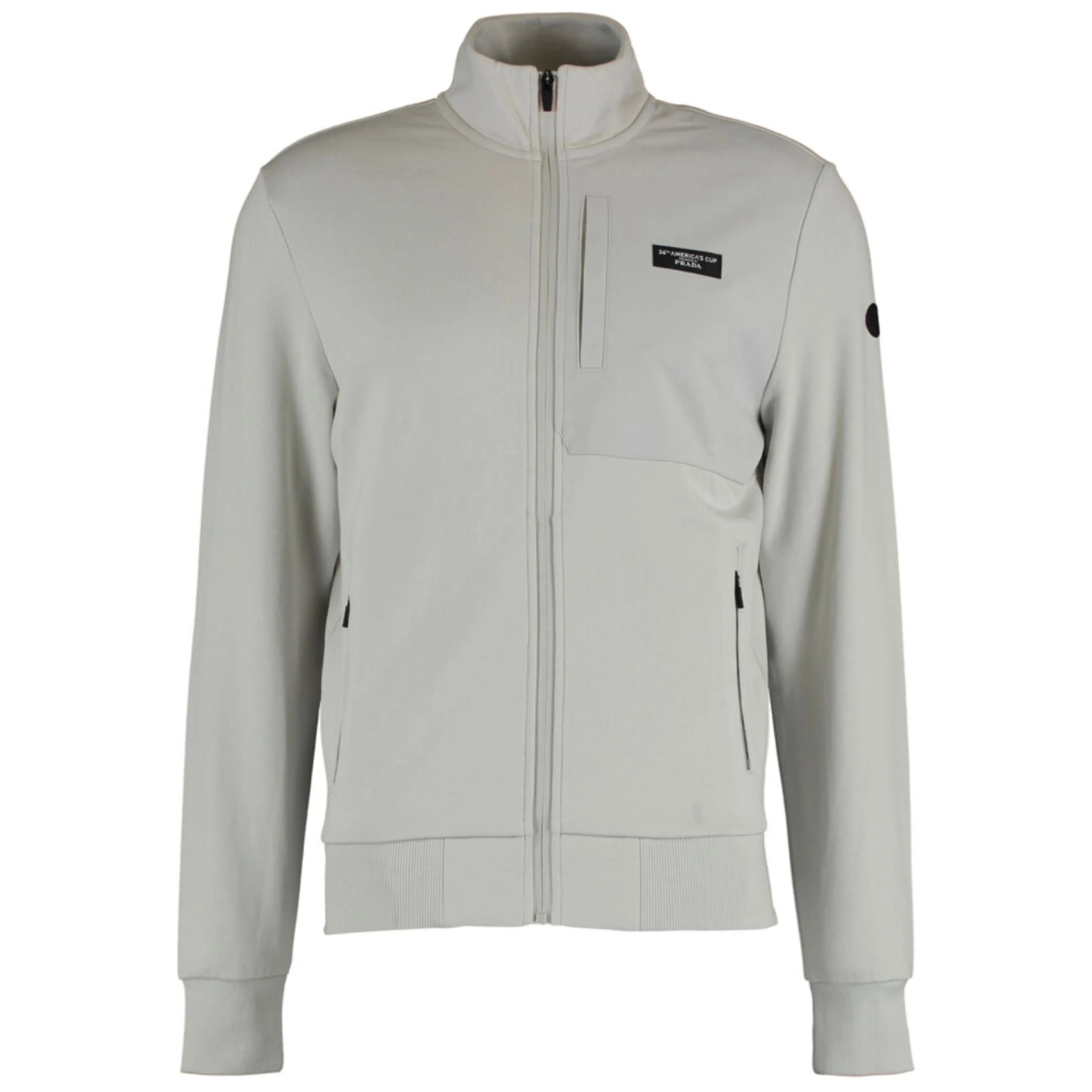 Prada x North Sails Grey Full Zip Sweatshirt