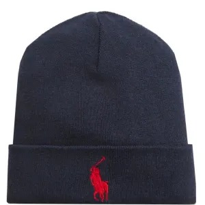 Ralph Lauren Navy Wool Beanie