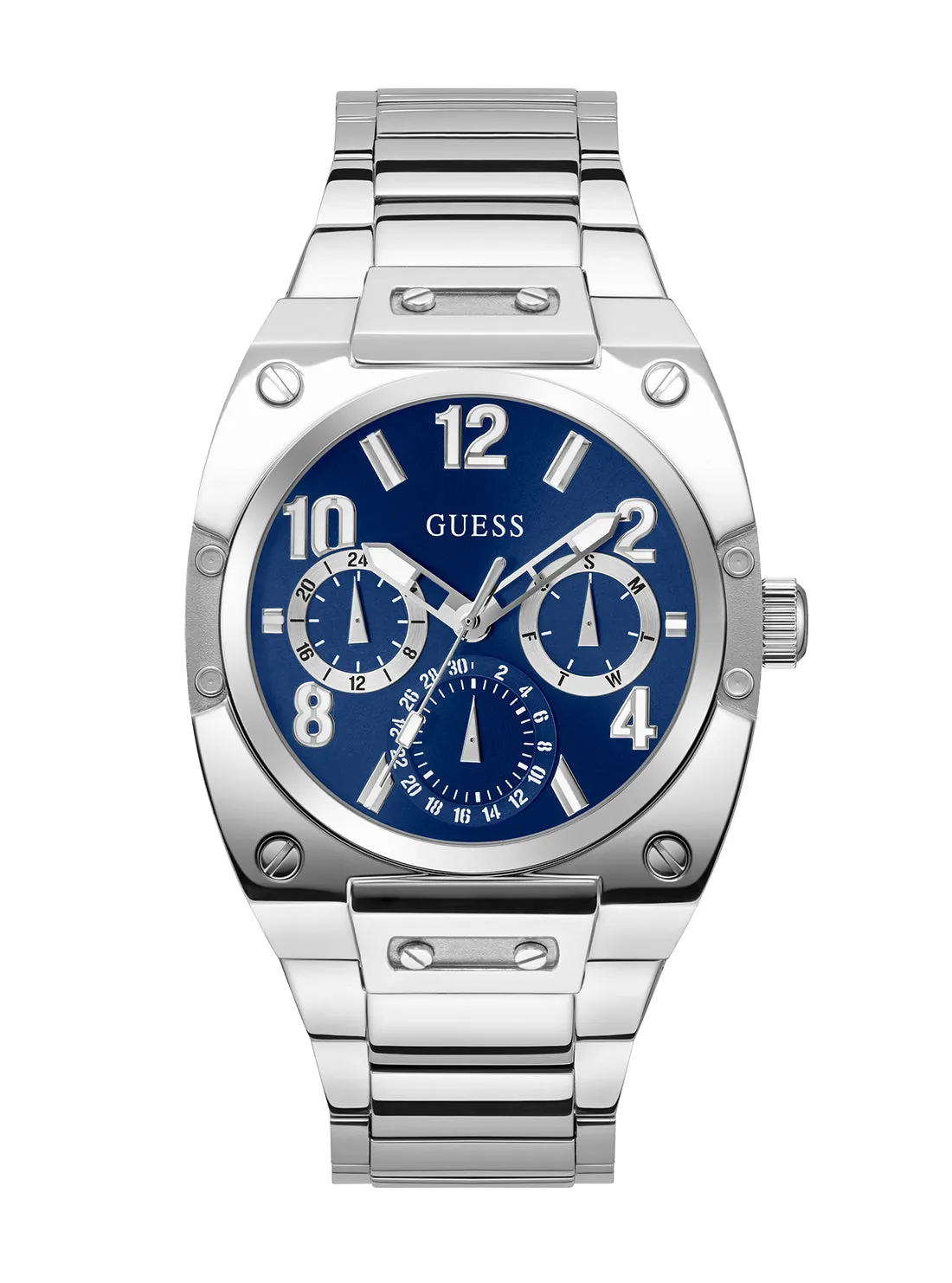 Silver Blue Prodigy Watch Guess