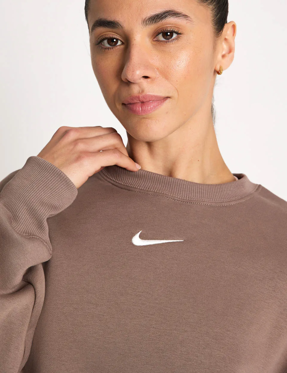 Sportswear Phoenix Fleece Sweatshirt - Mink Brown/Sail